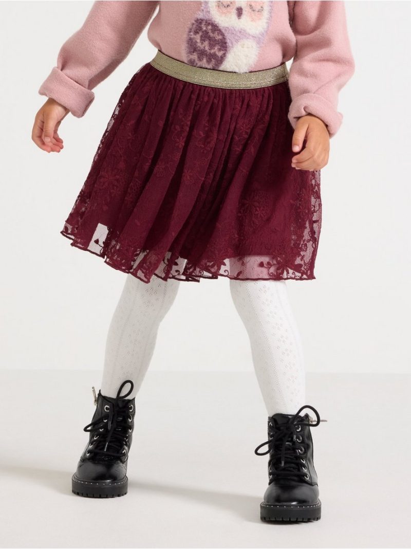 Lace skirt - 3007420-8915