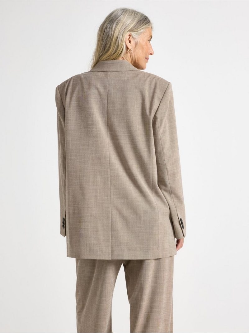 Blazer with double button closure - 3007437-9806