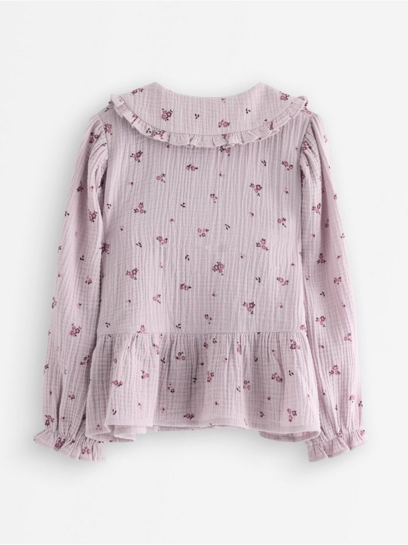 Blouse in cotton gauze - 3007445-6375