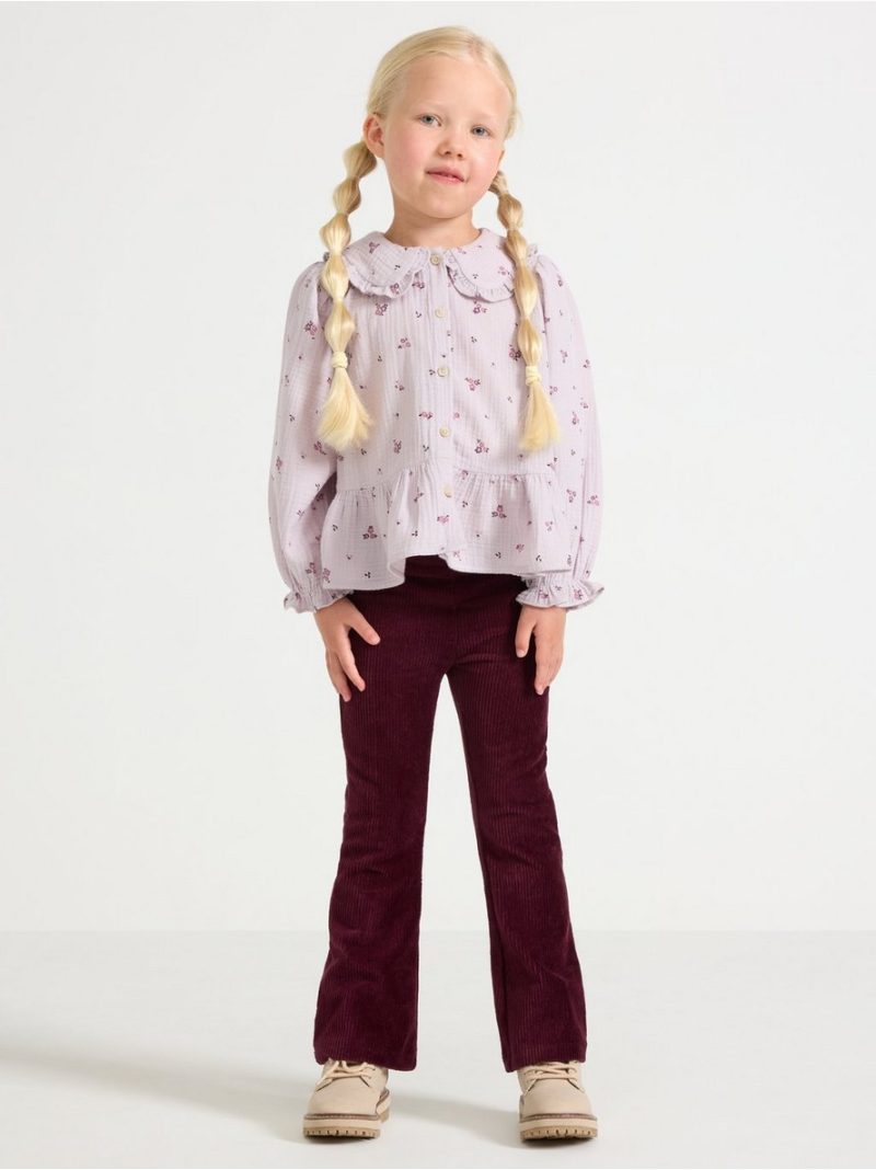 Blouse in cotton gauze - 3007445-6375