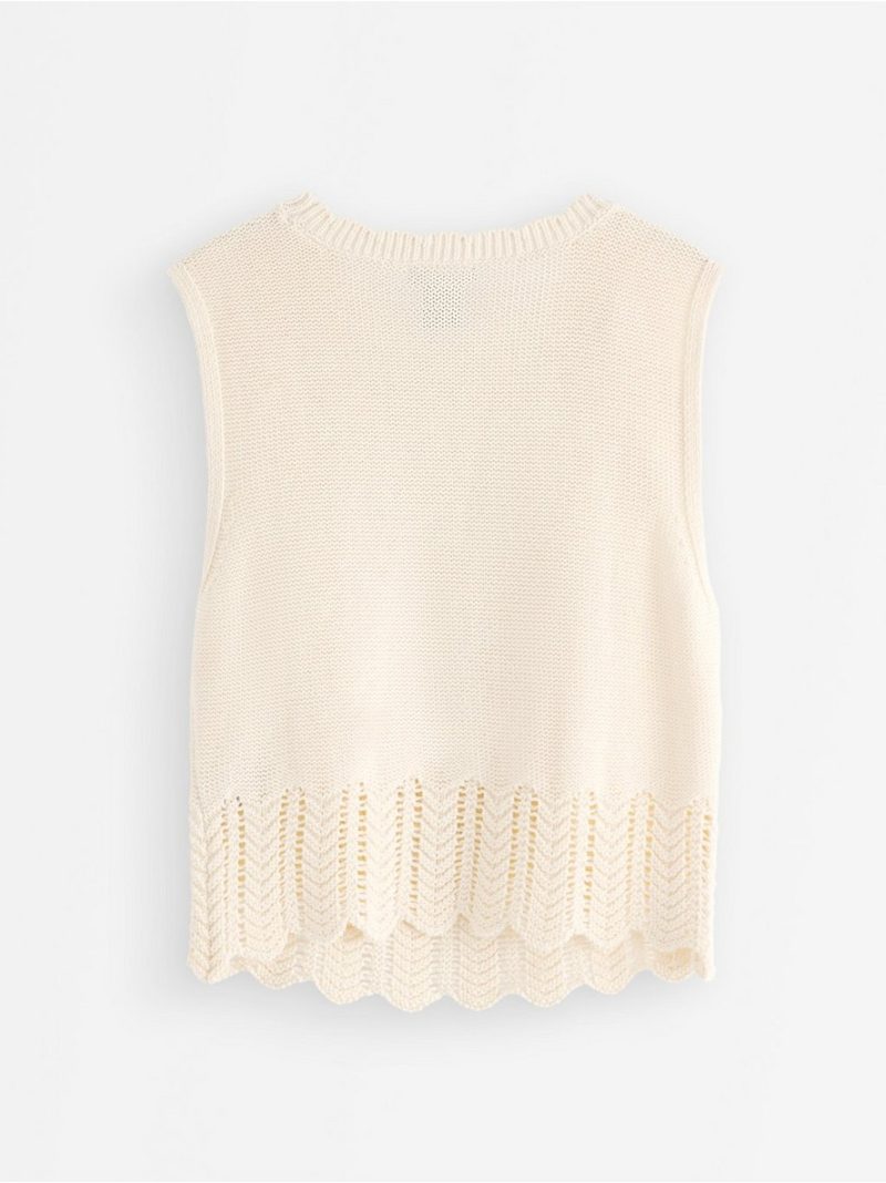 Knitted vest - 3007495-1480