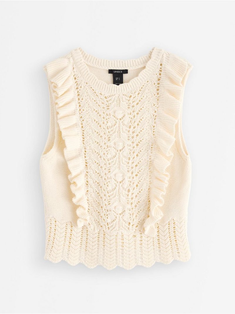 Knitted vest - 3007495-1480