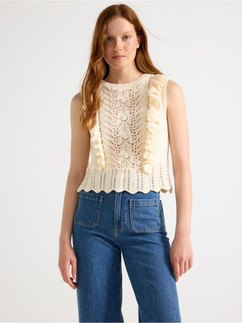 Knitted vest - 3007495-1480