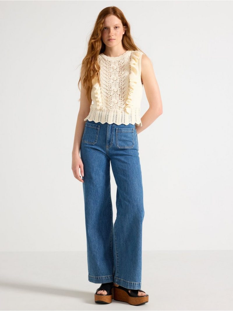 Knitted vest - 3007495-1480