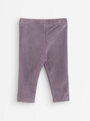 Leggings in corduroy - 3007563-7341