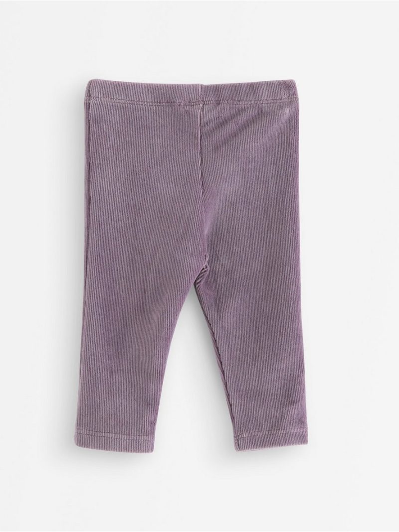 Pantalone - Leggings in corduroy - 3007563-7341