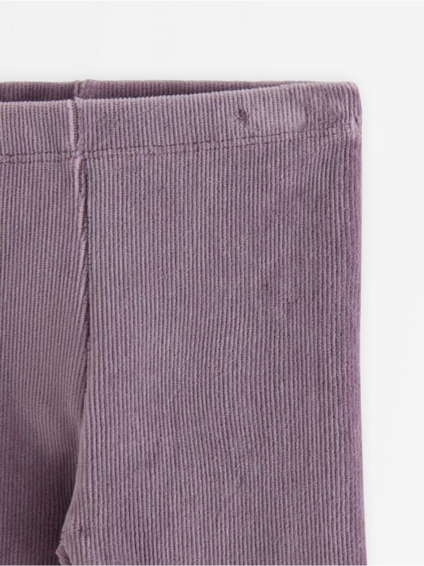 Leggings in corduroy - 3007563-7341