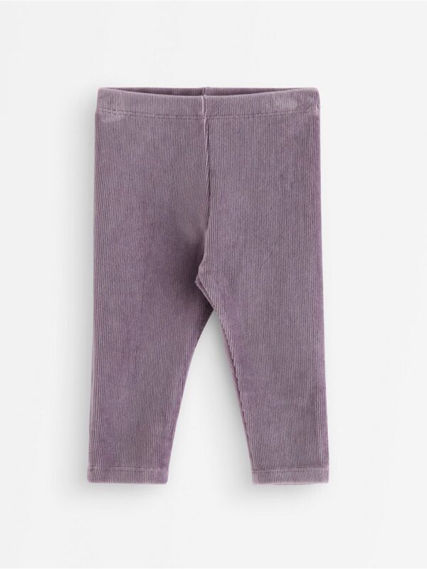 Leggings in corduroy - 3007563-7341