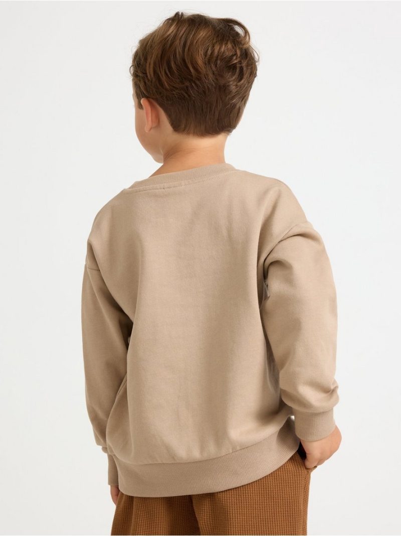 Sweatshirt with application - 3007571-6402