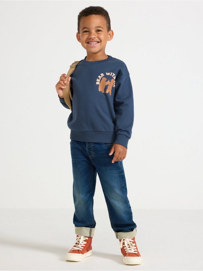 Dukserica - Sweatshirt with brushed inside - 3007573-2065