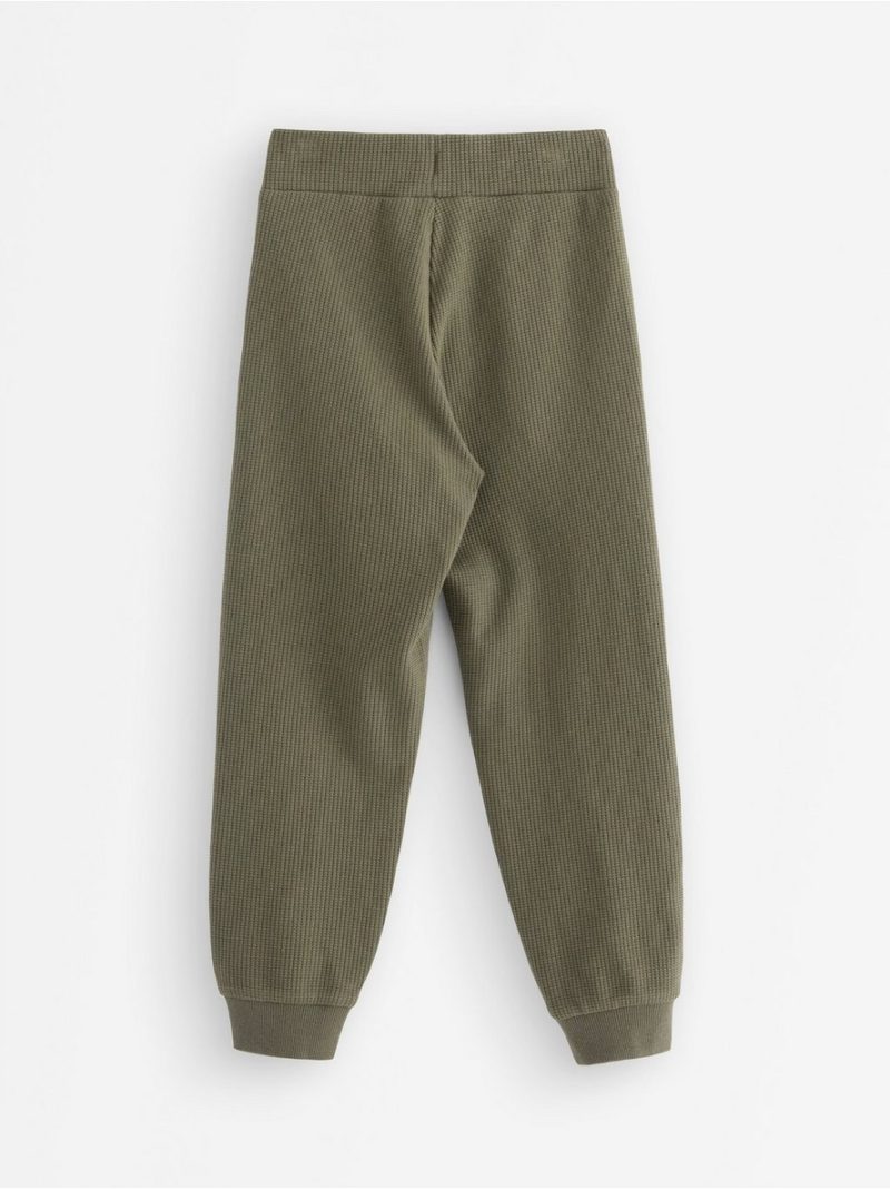 Waffled joggers - 3007575-6876