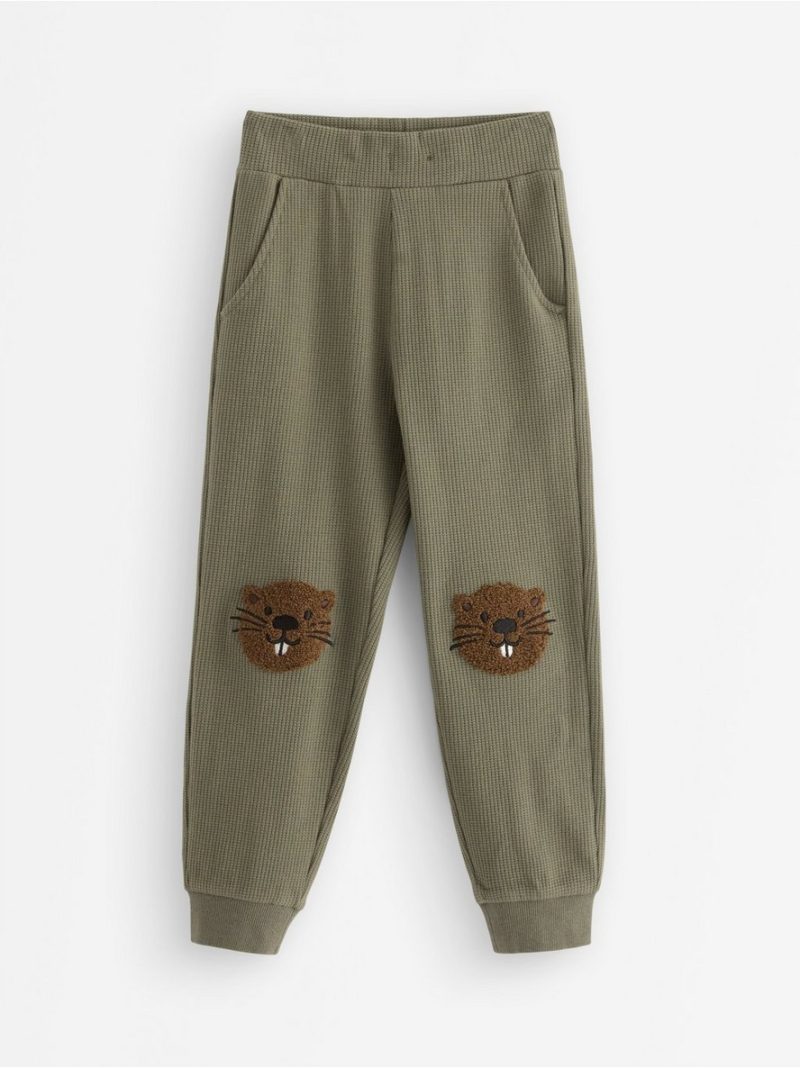 Waffled joggers - 3007575-6876