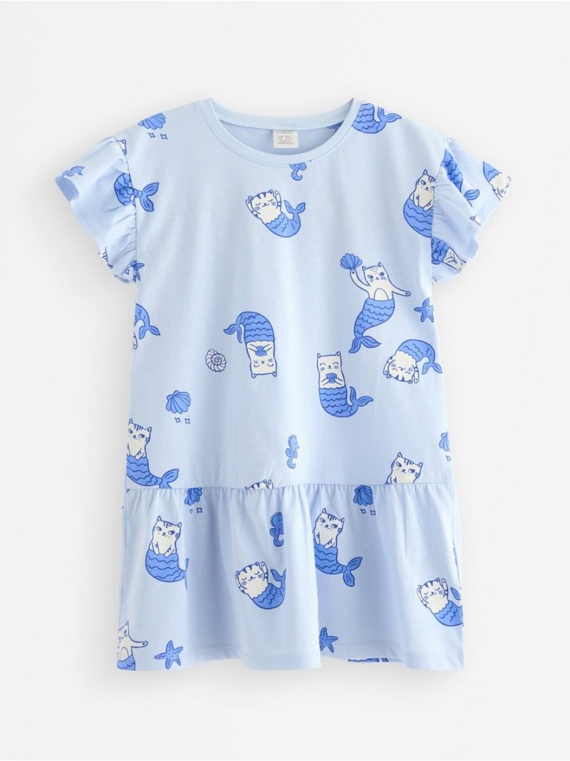 Short-sleeved dress - 3007608-1355