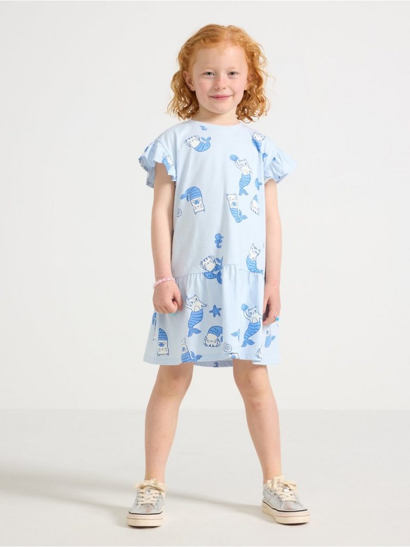 Short-sleeved dress - 3007608-1355