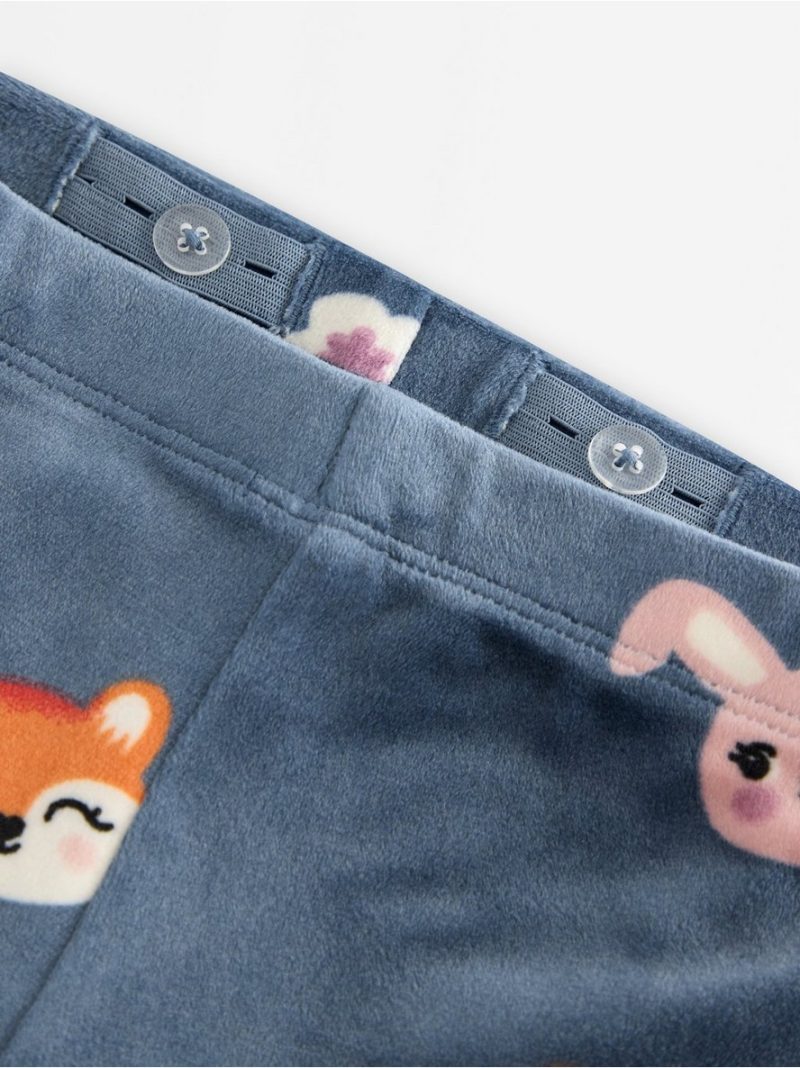 Leggings in velour - 3007624-4146