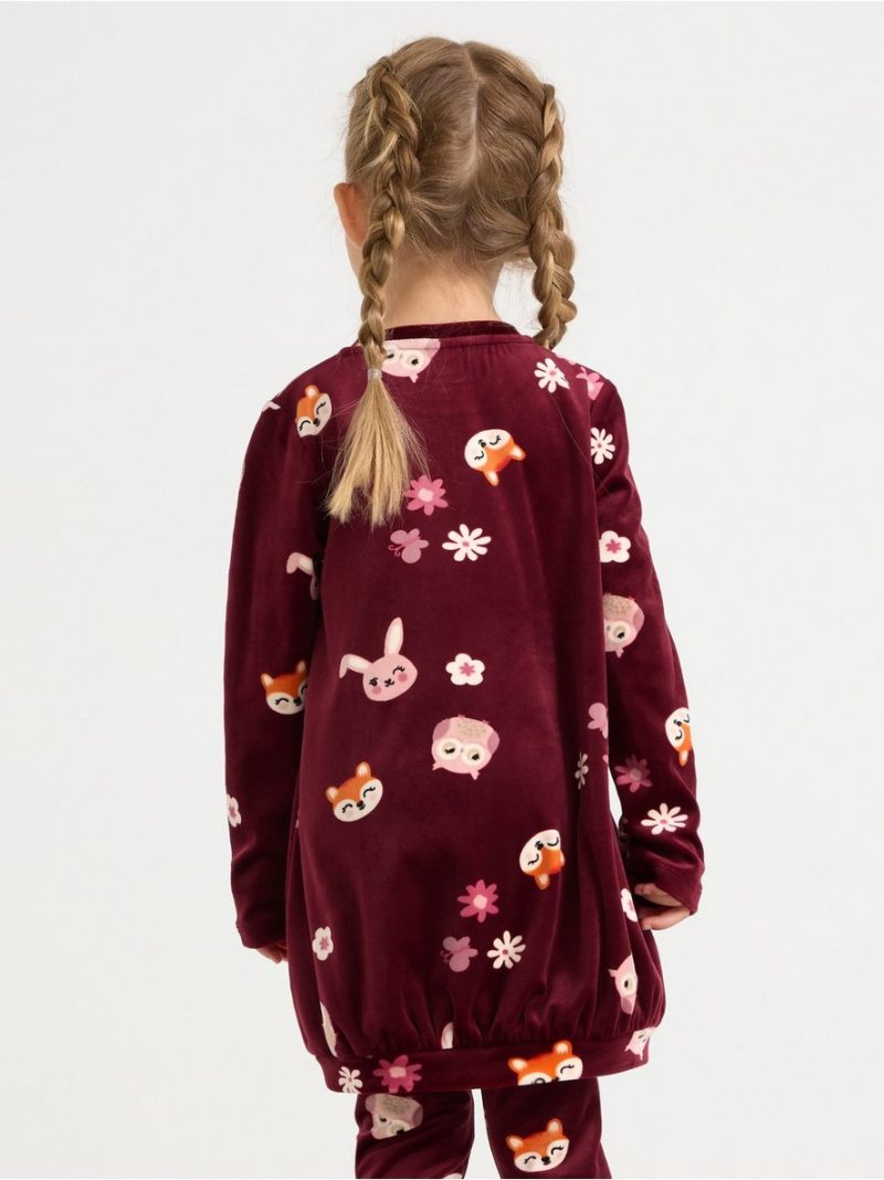 Tunic in velour - 3007625-8915