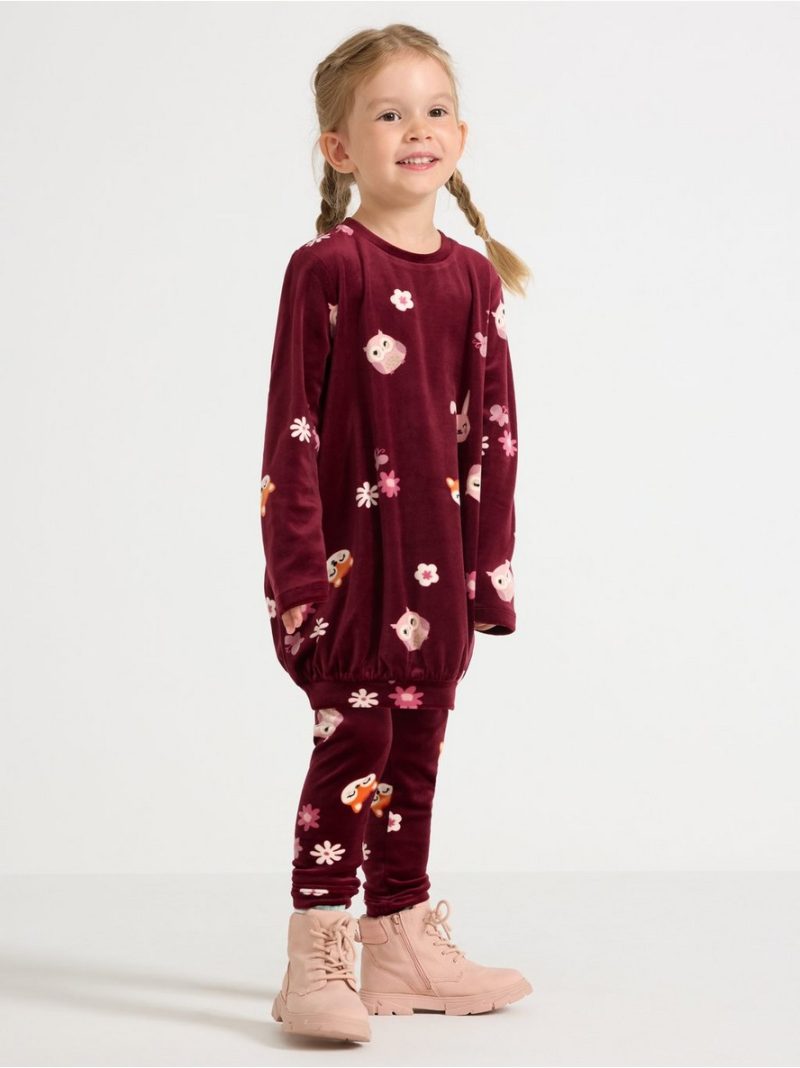 Tunic in velour - 3007625-8915