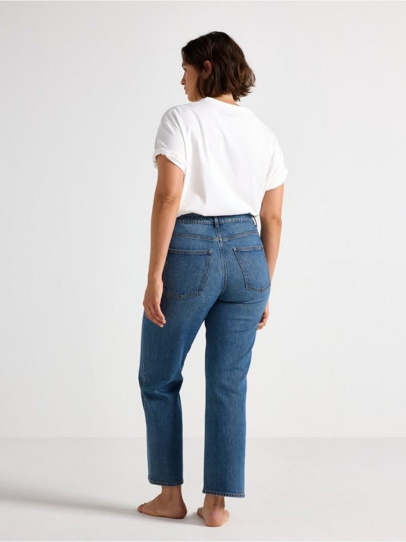 STRAIGHT Nea cropped  jeans with light stretch - 3007629-791