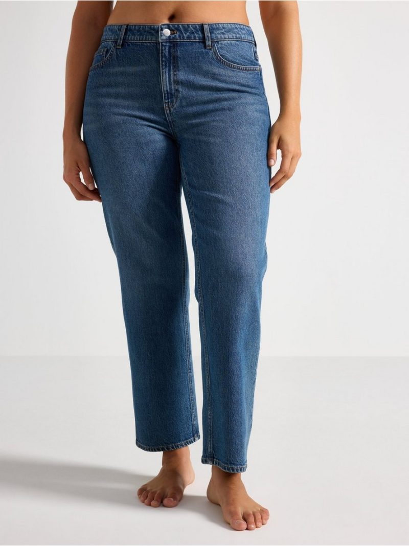 STRAIGHT Nea cropped  jeans with light stretch - 3007629-791