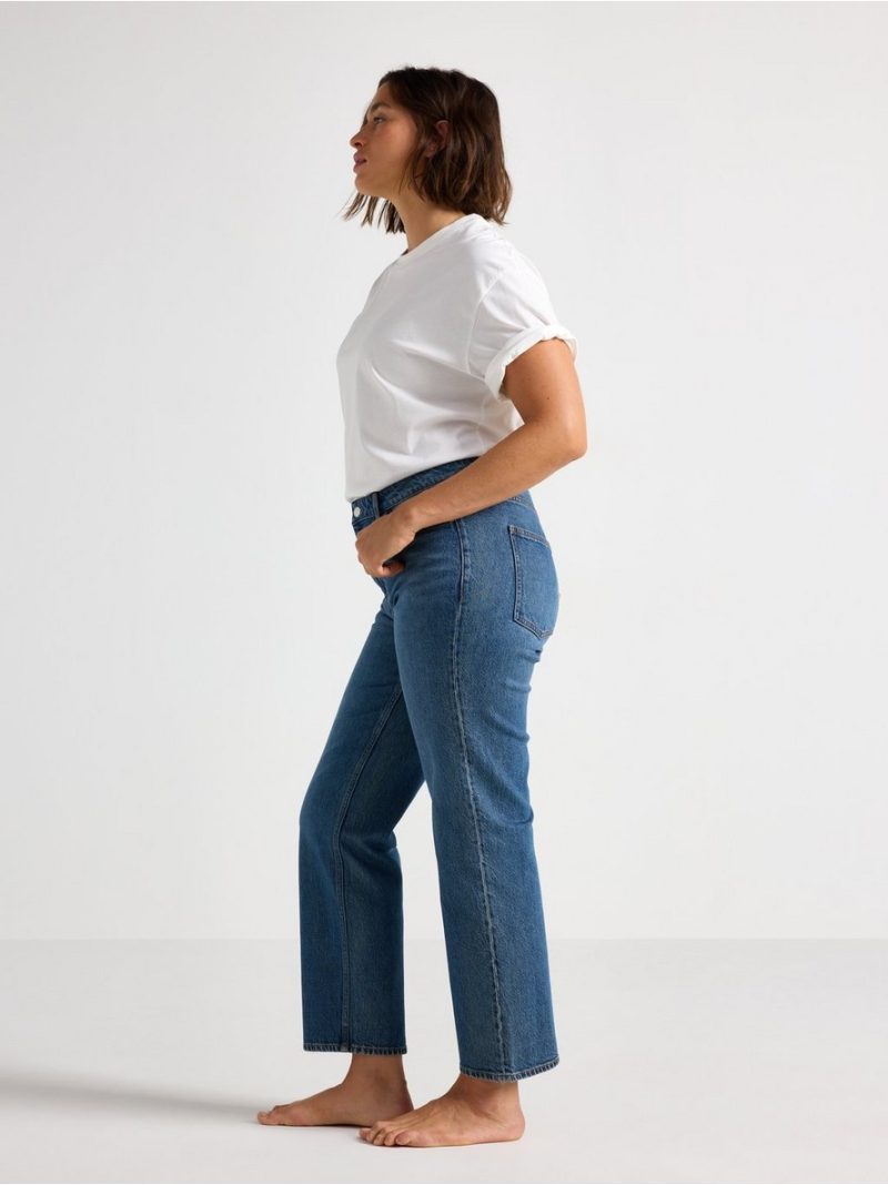 STRAIGHT Nea cropped  jeans with light stretch - 3007629-791