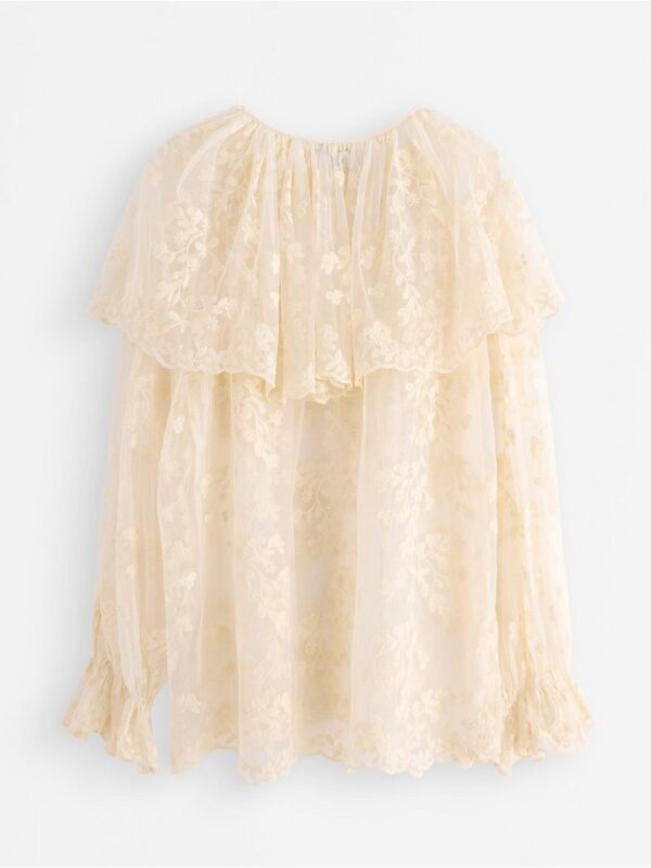 Blouse in lace - 3007646-1480