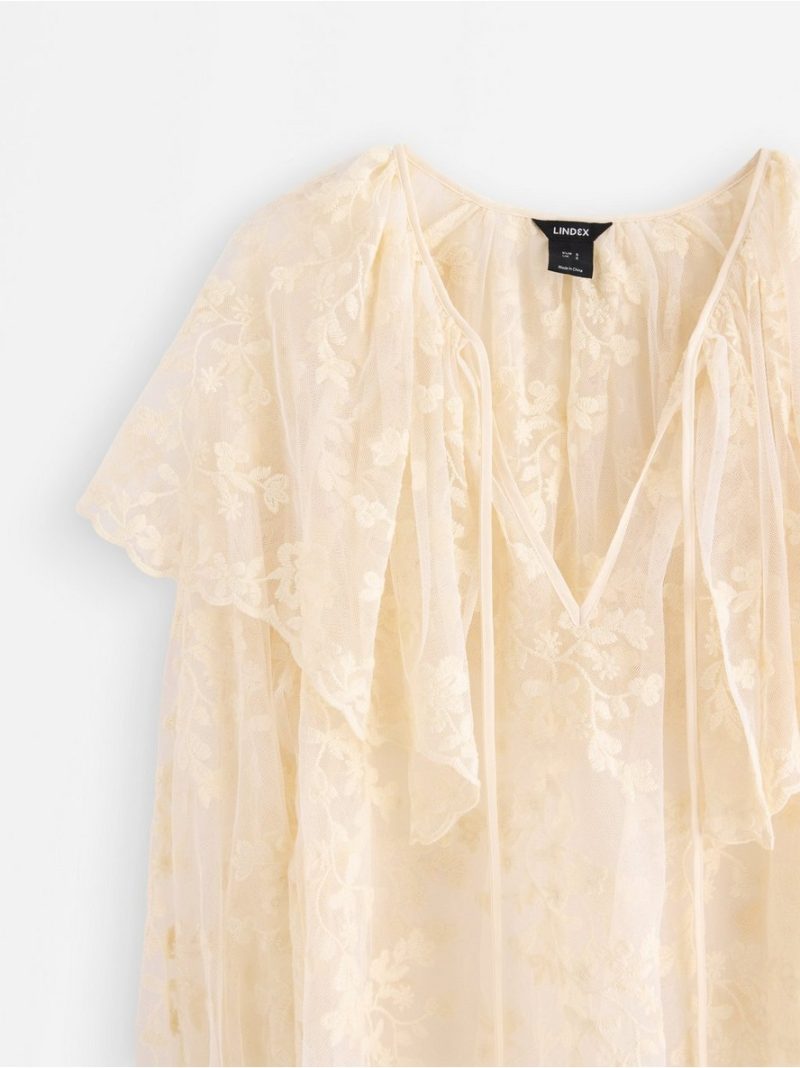 Bluza - Blouse in lace - 3007646-1480