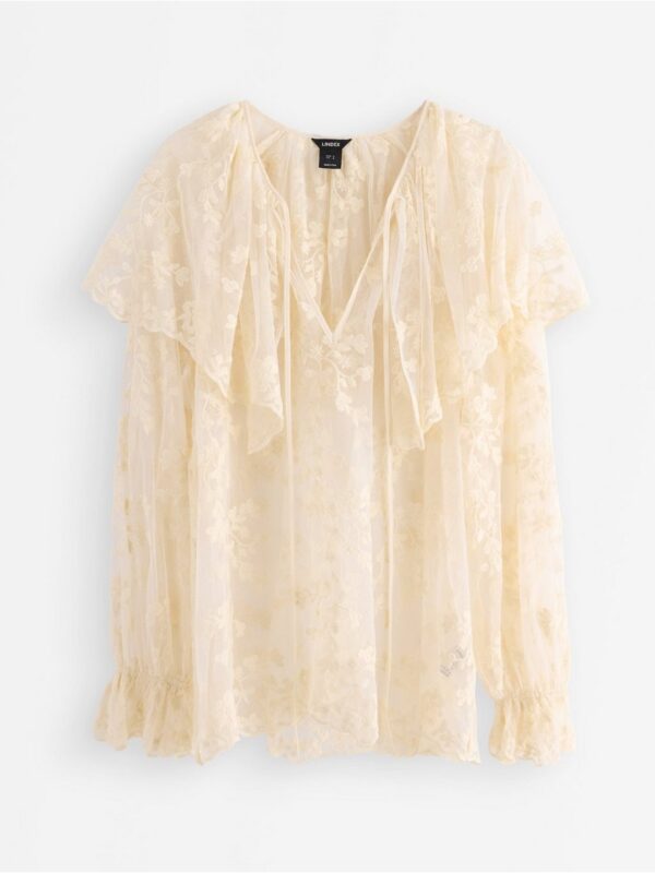 Blouse in lace - 3007646-1480