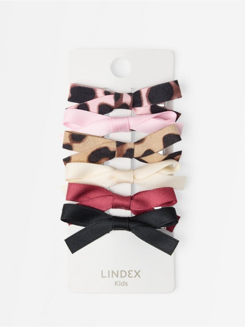 6-pack  hair clips - 3007673-80