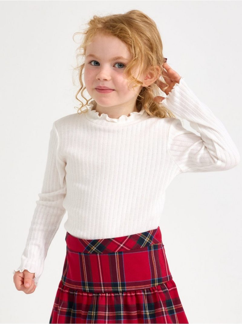 Rolka - Long-sleeved top in pointelle - 3007676-325