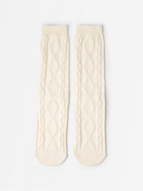 Cable-knit socks - 3007699-3675