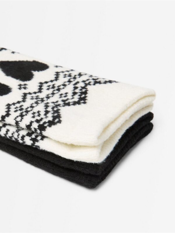 2-pack cosy socks - 3007712-3675