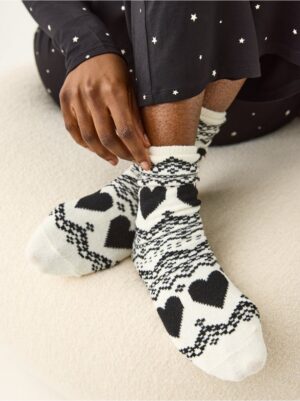 2-pack cosy socks - 3007712-3675