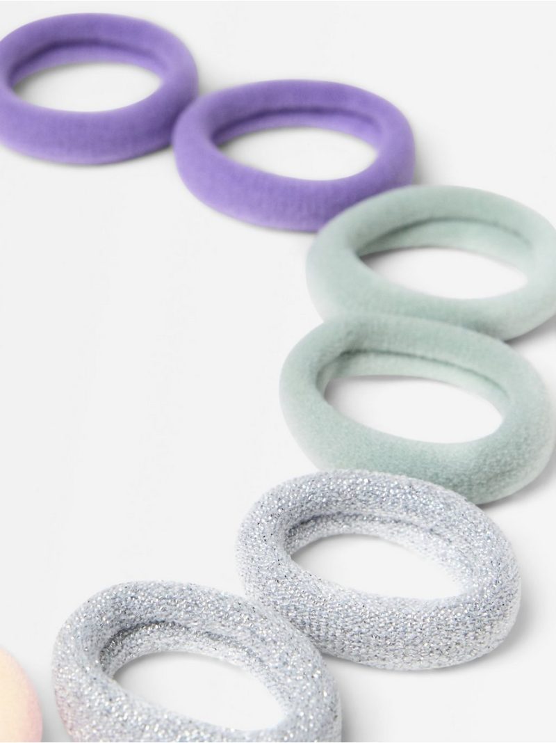 14-pack hair elastics - 3007719-10