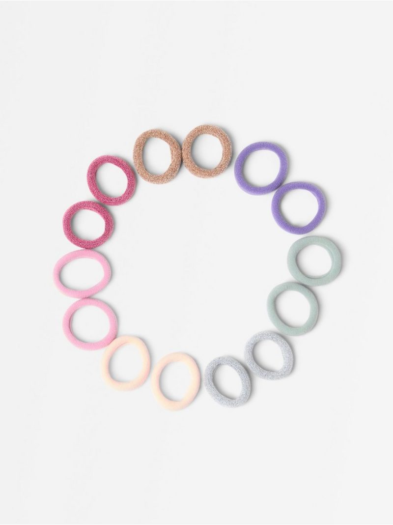 - 14-pack hair elastics 14-pack hair elastics - 3007719-10