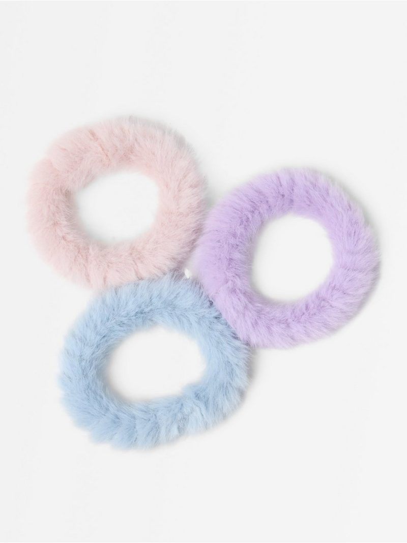 3-pack hair elastics - 3007722-6907
