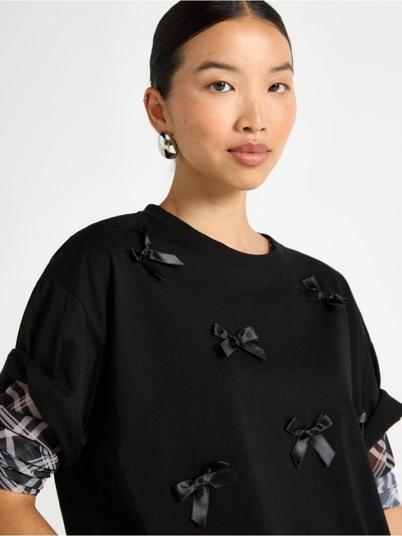 T-shirt with bows - 3007734-80