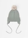 Kapa - Knitted beanie with pom pom - 3007815-3478