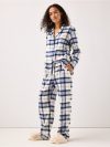 Pyjama trousers in flannel - 3007868-4595
