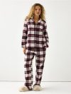 Pyjama trousers in flannel - 3007868-7390