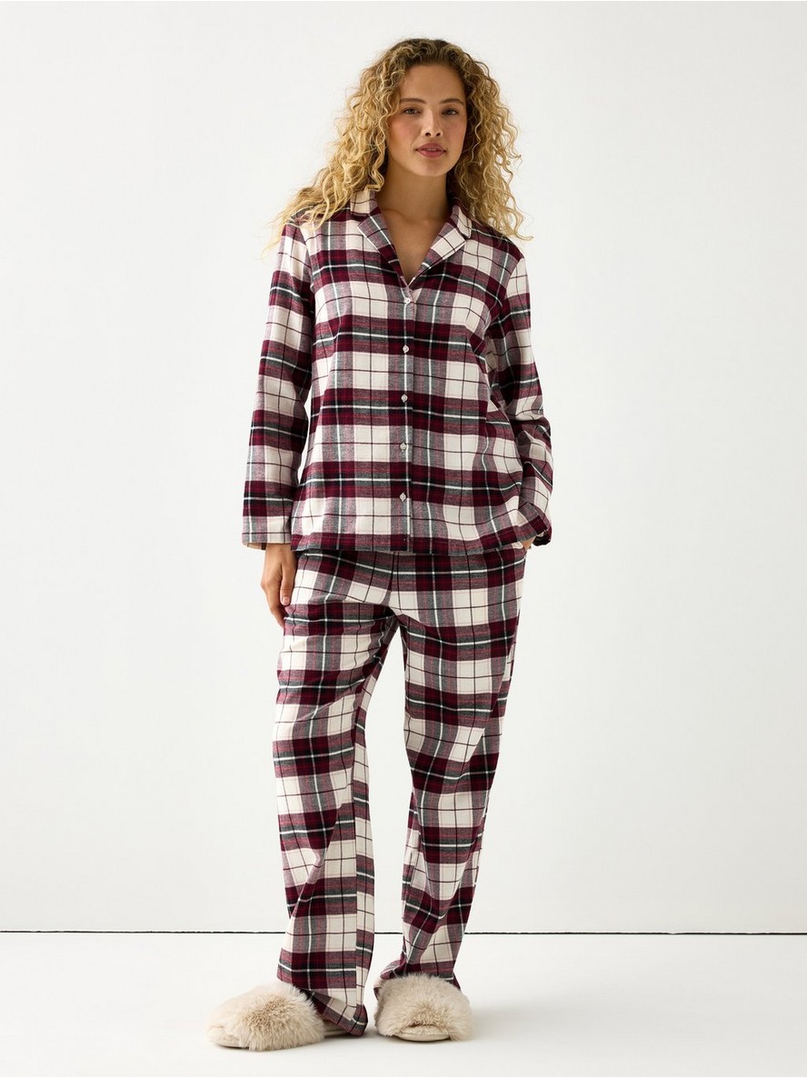 Pidzama donji deo – Pyjama trousers in flannel