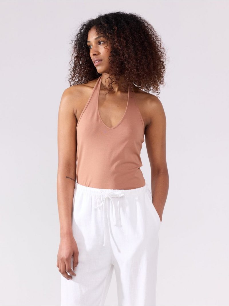 Halterneck top - 3007873-9744