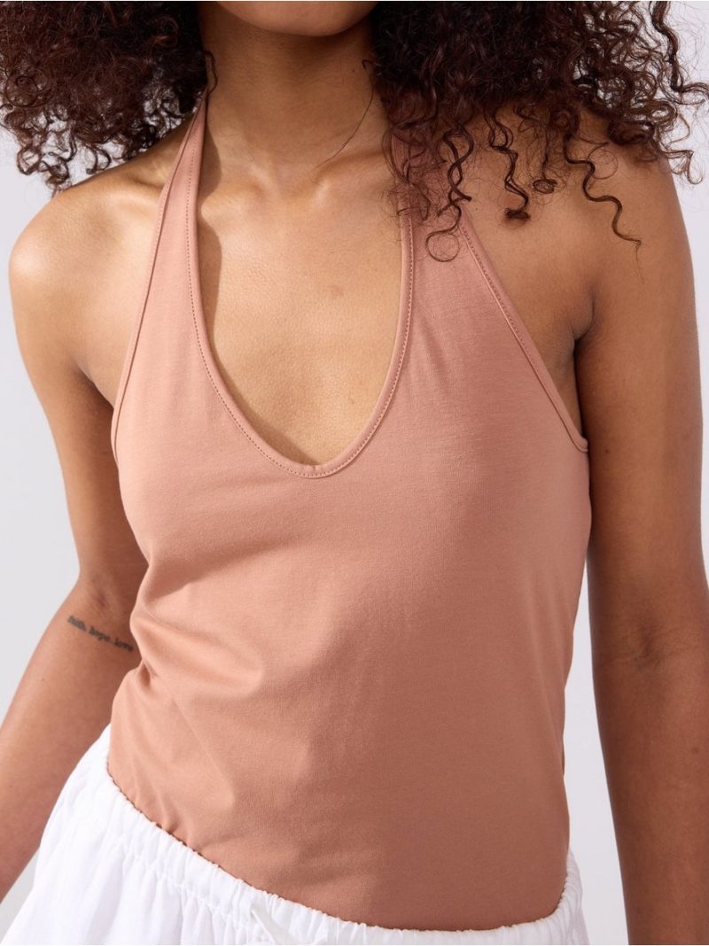 Halterneck top - 3007873-9744