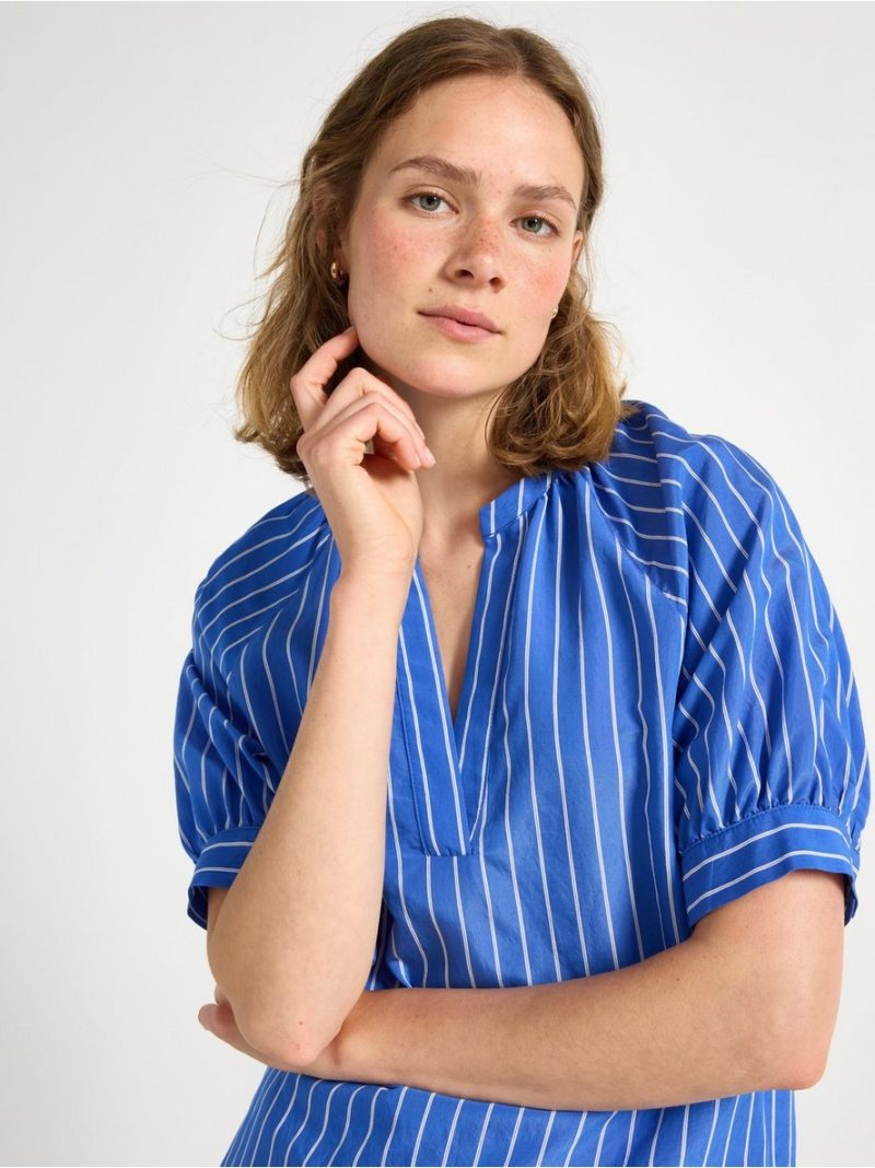 Short-sleeved blouse - 3007914-9614