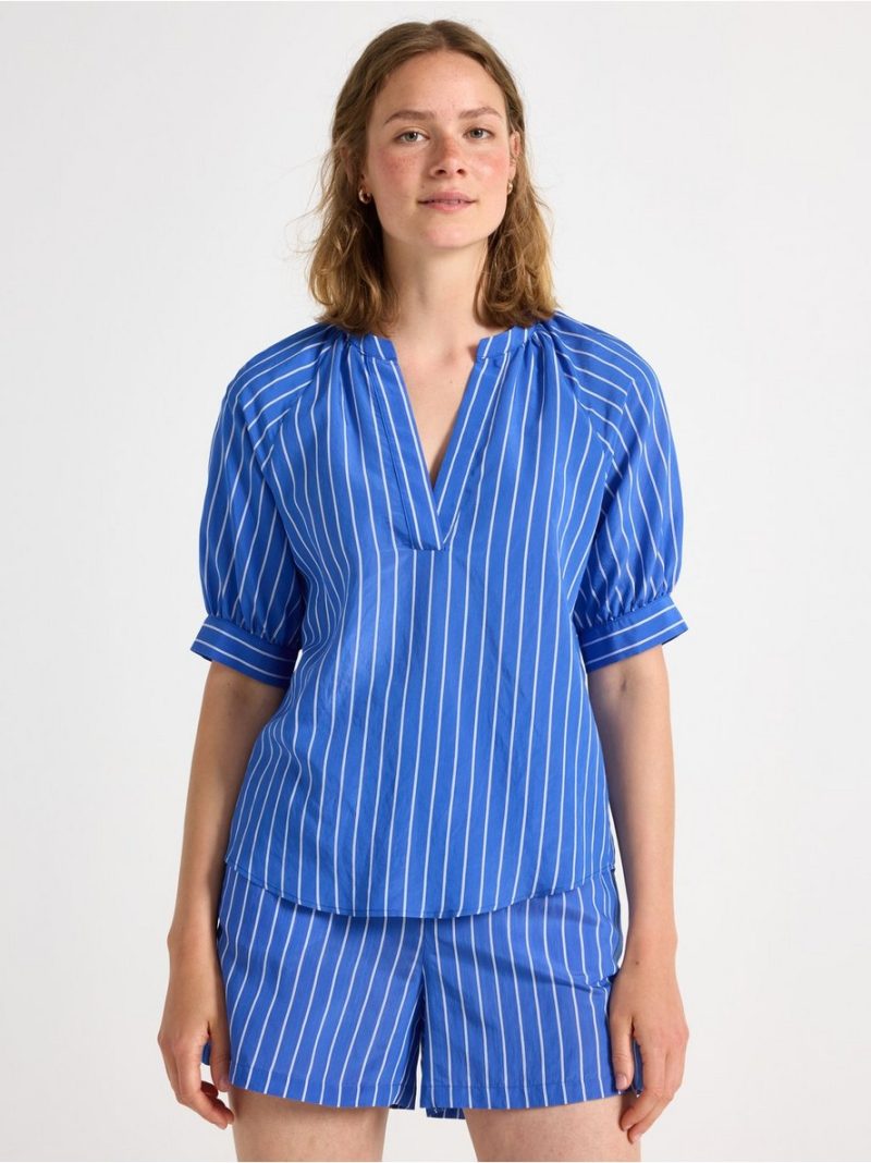 - Short-sleeved blouse Short-sleeved blouse - 3007914-9614