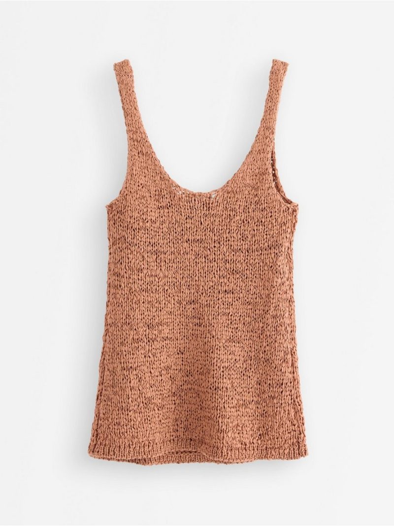 Knitted tank top - 3007971-9744