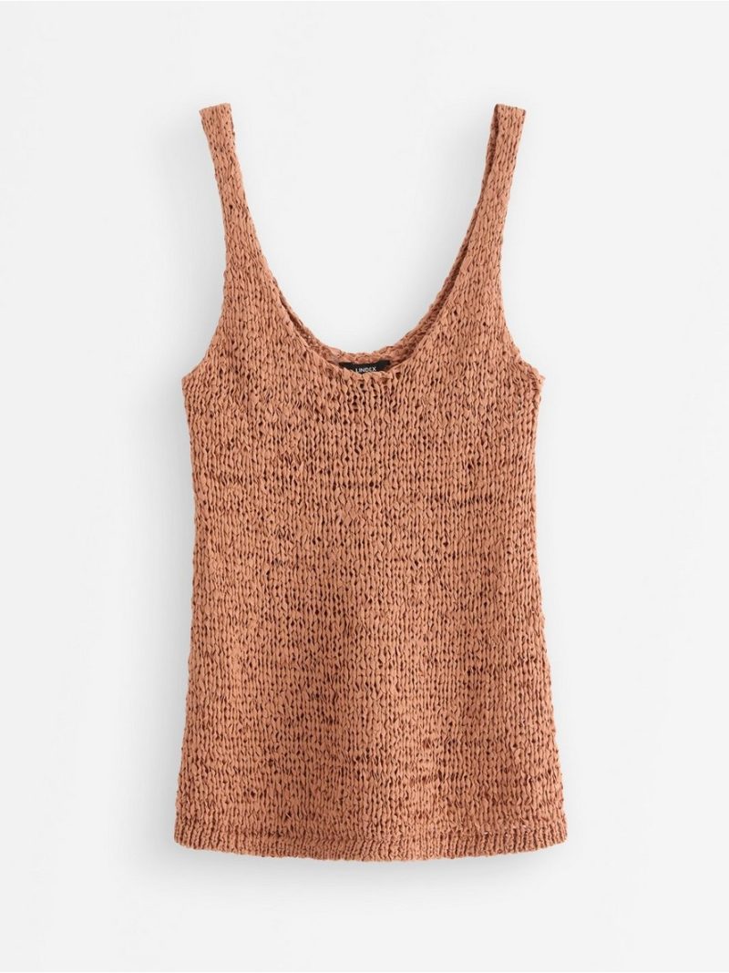 Knitted tank top - 3007971-9744