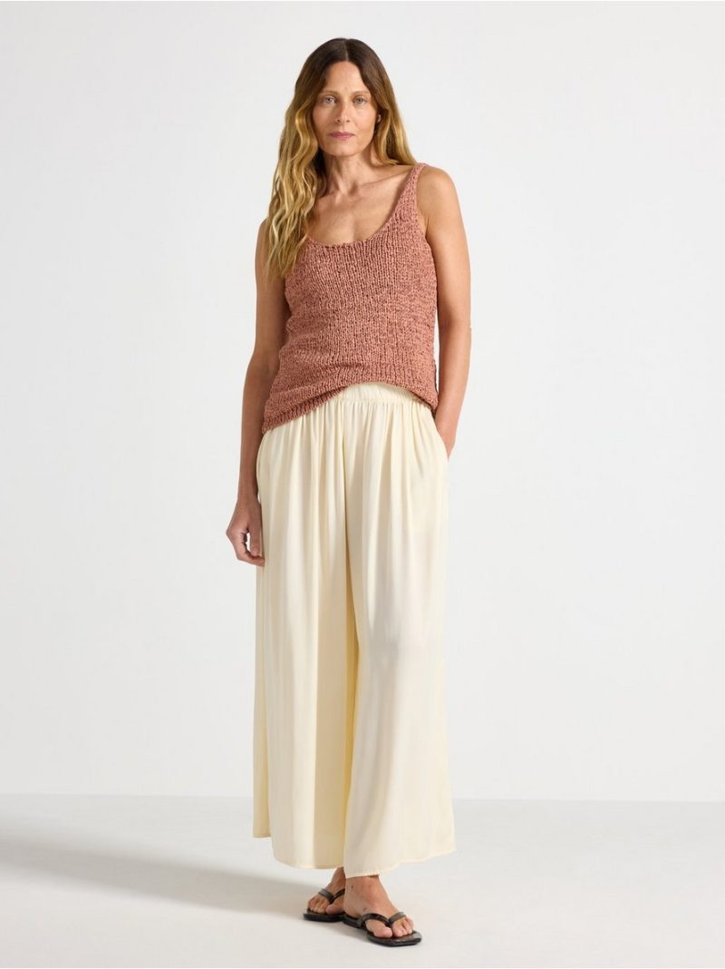 Knitted tank top - 3007971-9744