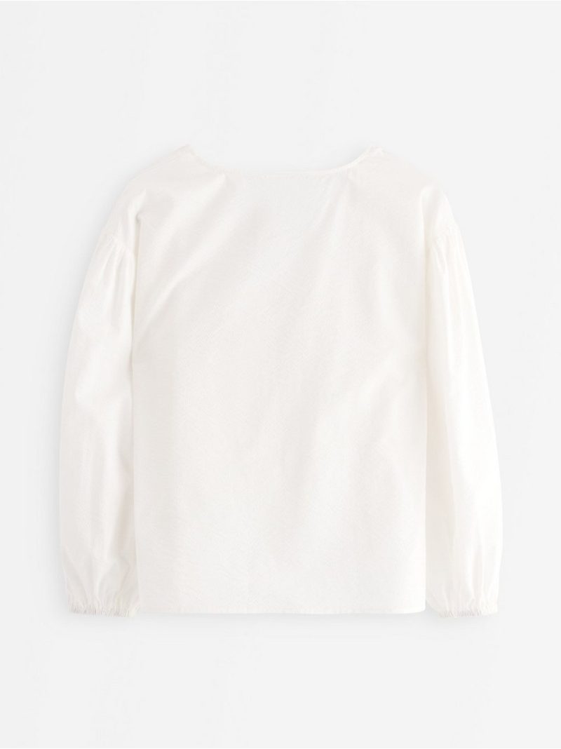 Blouse with tie details - 3008050-300