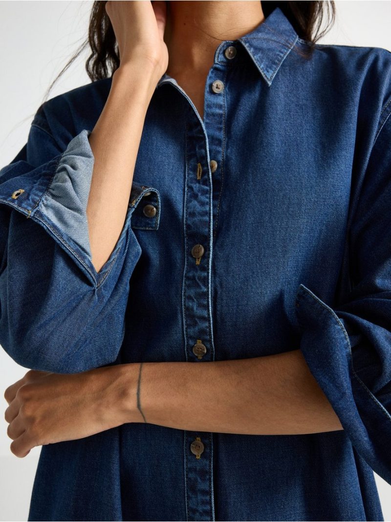 Midi shirt dress - 3008051-822