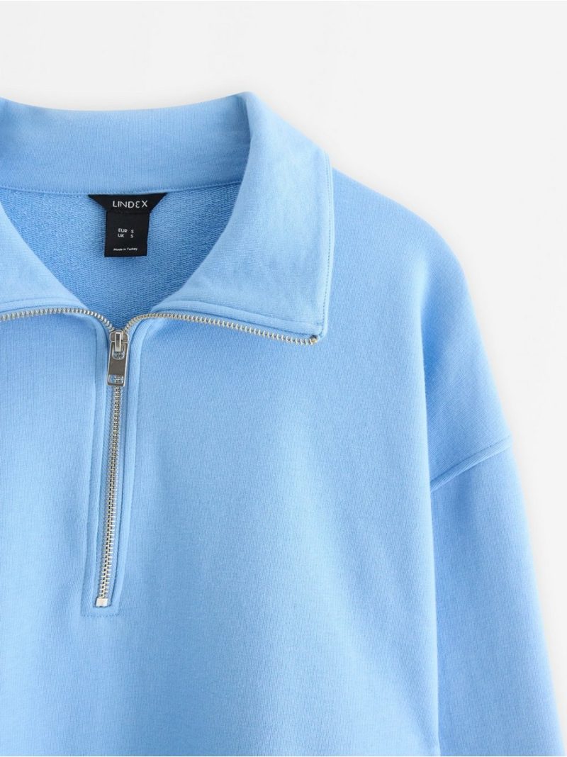 Sweatshirt with half-zip - 3008083-2324